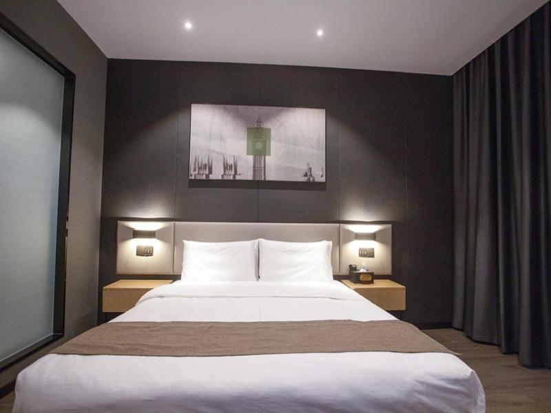 Thank Inn Chain Hotel Hunan Huaihua Hecheng District South High Speed Rail Station Bagian luar foto