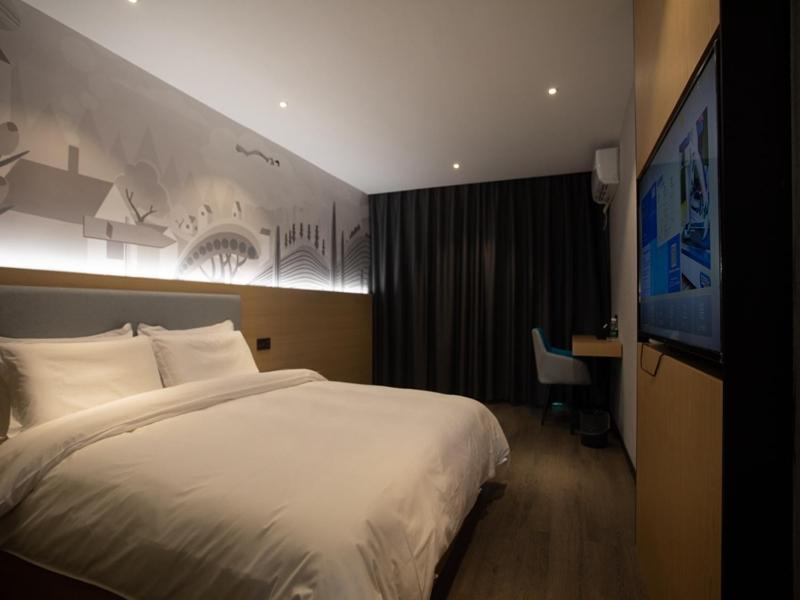 Thank Inn Chain Hotel Hunan Huaihua Hecheng District South High Speed Rail Station Bagian luar foto